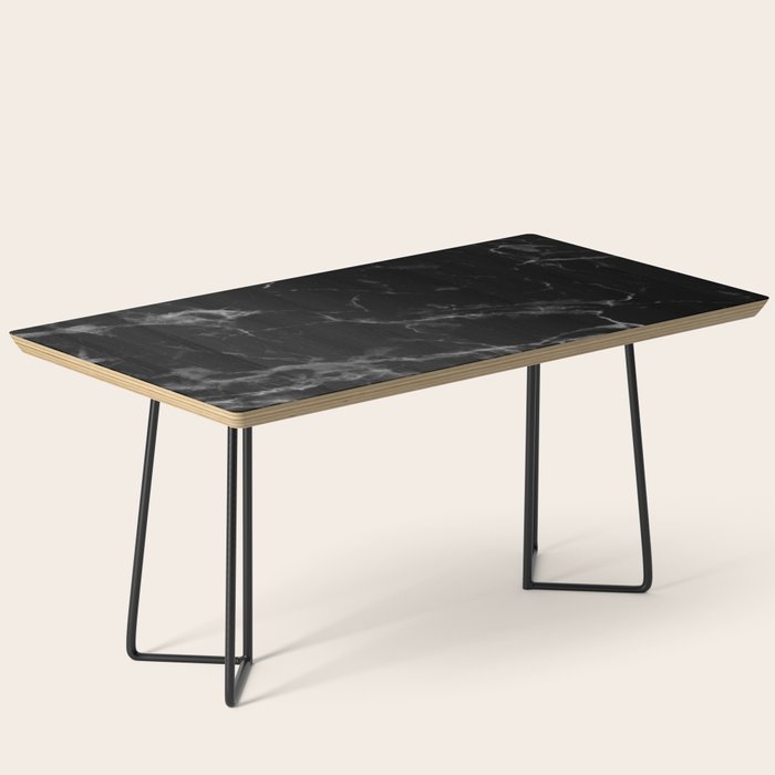 Black Marble Coffee Table Gallery Image 1