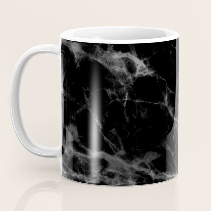 Black Marble Coffee Mug Gallery Image 3