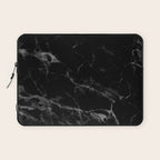 Black Marble Laptop Sleeve Gallery Image 1