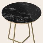 Black Marble Side Table Gallery Image 2