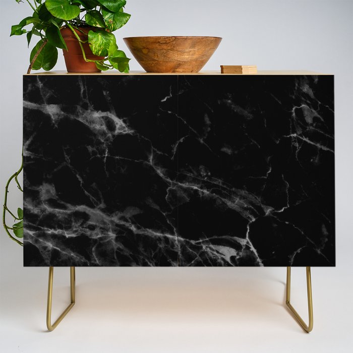 Black Marble Credenza Gallery Image 1