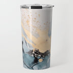 Splash of gold Travel Mug Gallery Image 1