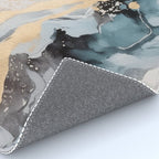 Splash of gold Rug Gallery Image 4
