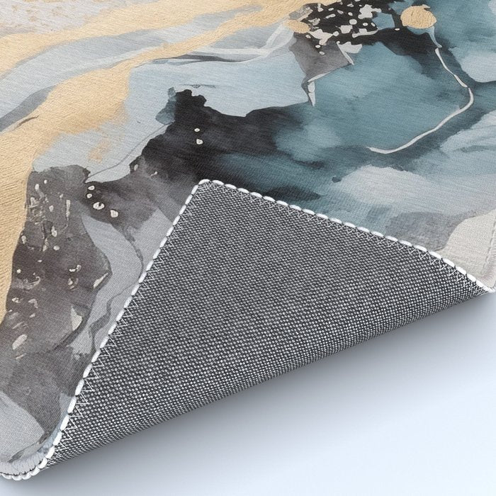 Splash of gold Rug Gallery Image 4
