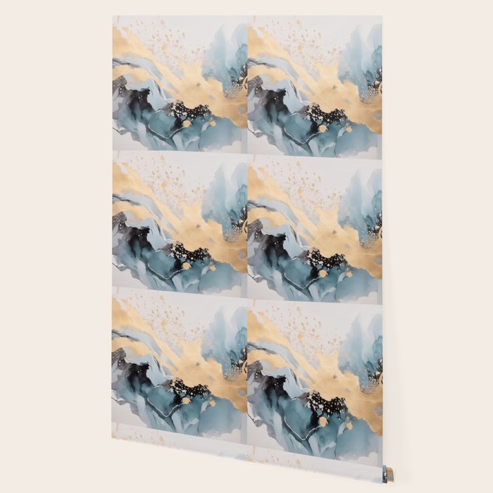 Splash of gold Wallpaper Gallery Image 2