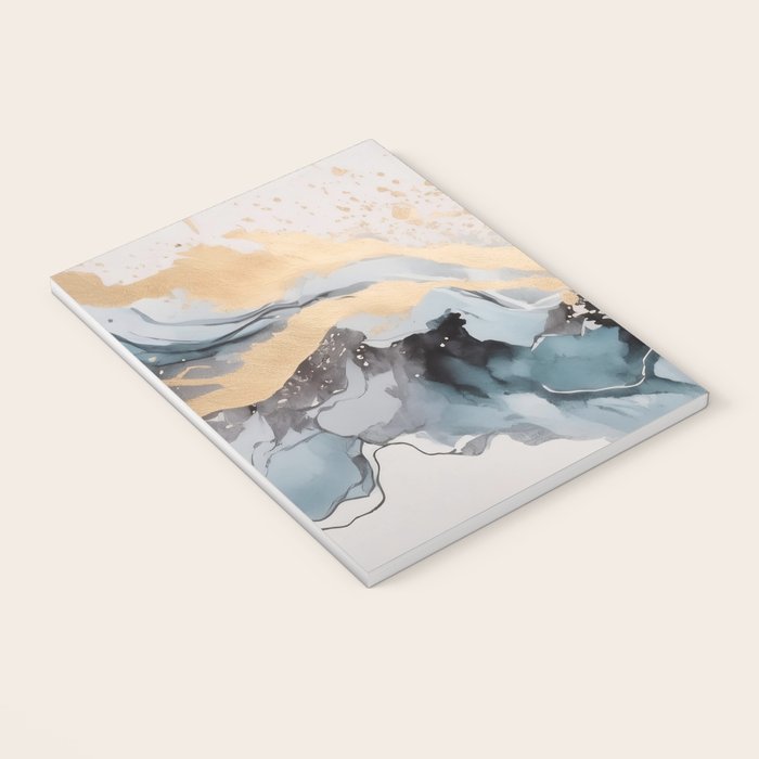 Splash of gold Notebook Gallery Image 3