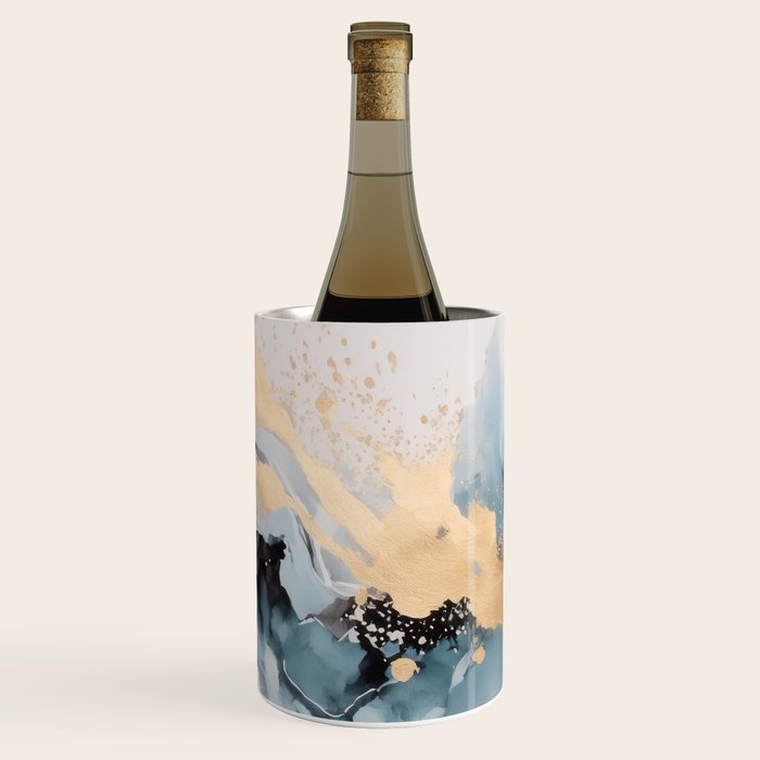 Splash of gold Wine Chiller Gallery Image 1