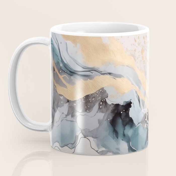 Splash of gold Coffee Mug Gallery Image 3