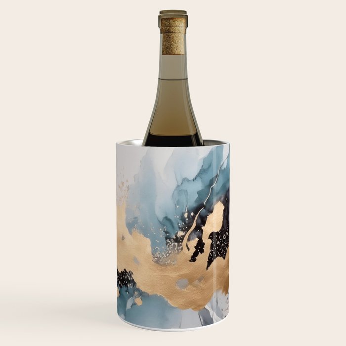 Splash of gold Wine Chiller Gallery Image 3