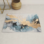 Splash of gold Rug Gallery Image 1