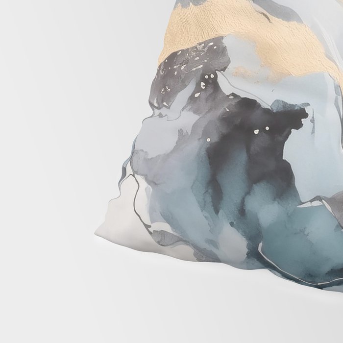 Splash of gold Pillow Sham Gallery Image 4