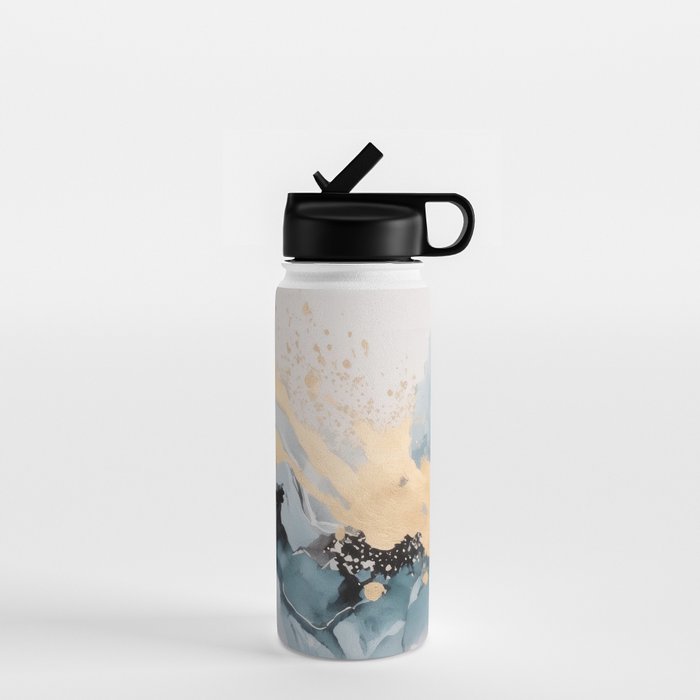 Splash of gold Water Bottle Gallery Image 1