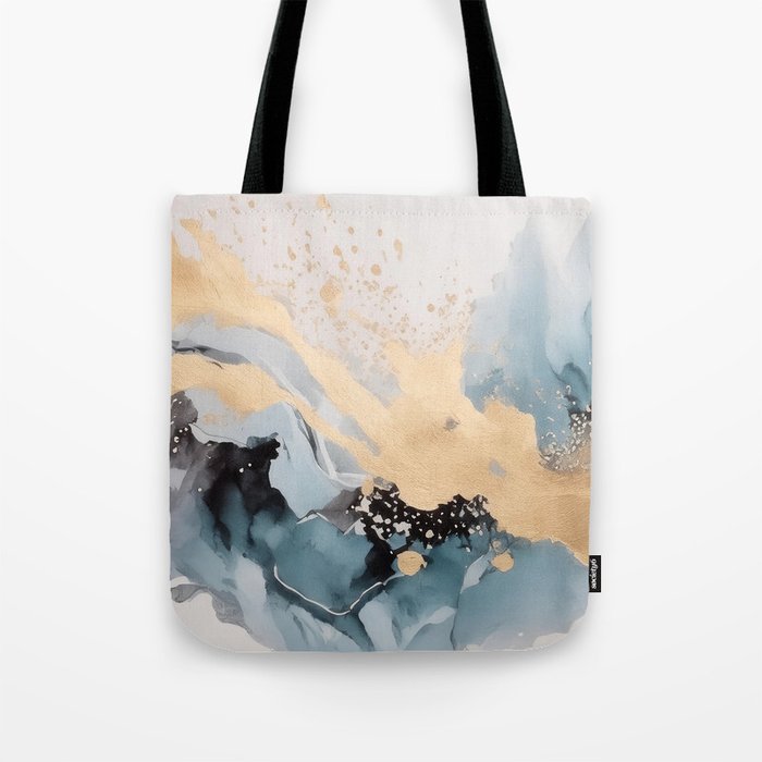 Splash of gold Tote Bag Gallery Image 1