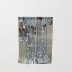 AT THE END OF THE WORKDAY | digital art collage by yana potter | sparkle suit | jacket | glitter  Wall Hanging Gallery Image 1