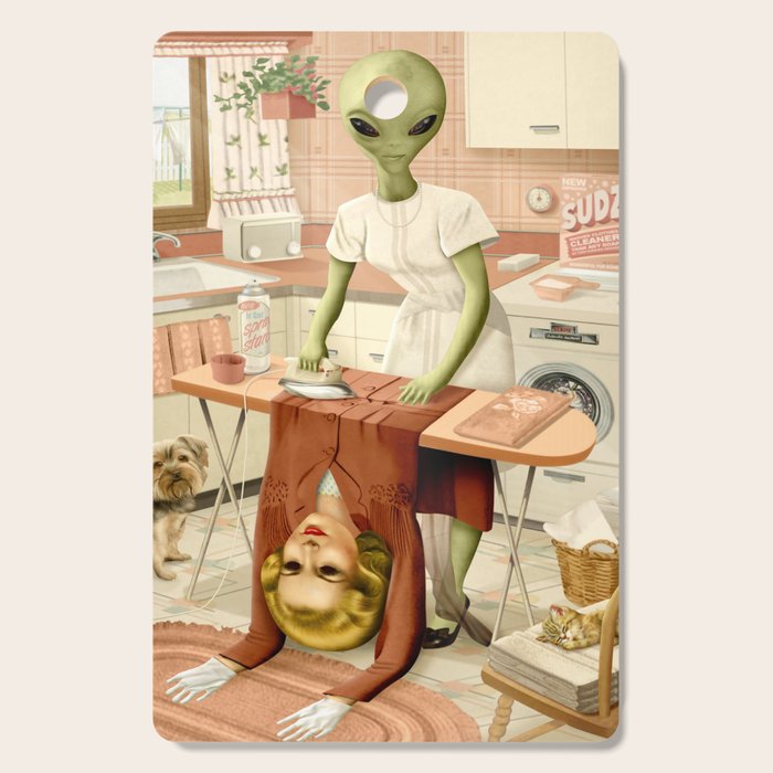 Laundry Day Cutting Board Gallery Image 1