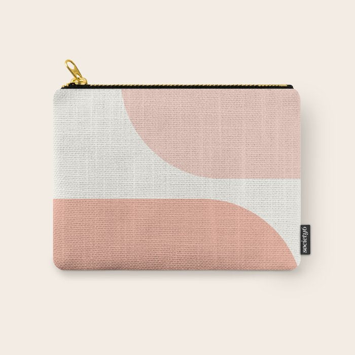 Modern Minimal Arch Abstract XXXI Carry All Pouch Gallery Image 1