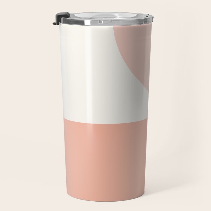 Modern Minimal Arch Abstract XXXI Travel Mug Gallery Image 3