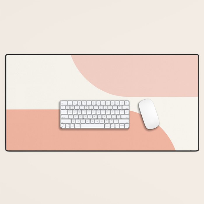 Modern Minimal Arch Abstract XXXI Desk Mat Gallery Image 1
