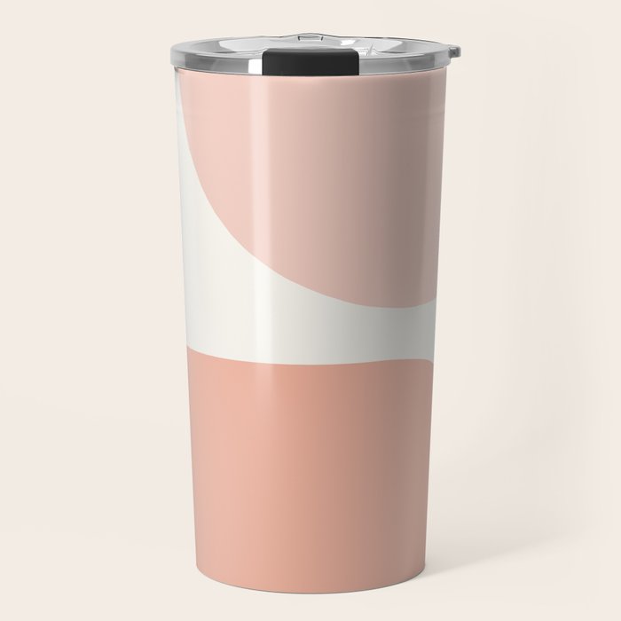 Modern Minimal Arch Abstract XXXI Travel Mug Gallery Image 1