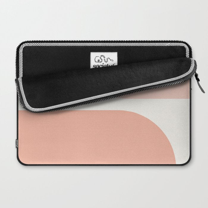 Modern Minimal Arch Abstract XXXI Laptop Sleeve Gallery Image 2