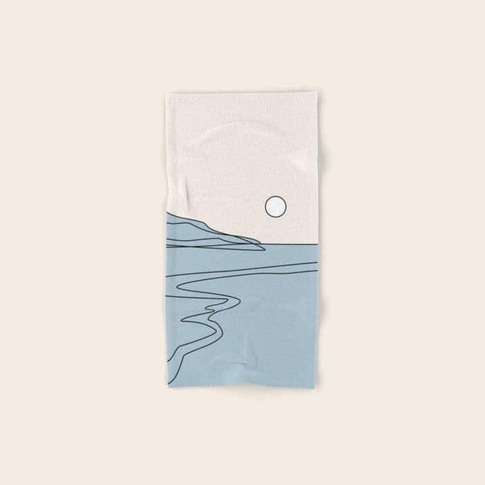 Abstract Landscape 28B Bath Towel Gallery Image 1