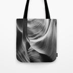 ANTELOPE CANYON XXVIII / Arizona Desert Tote Bag Gallery Image 1