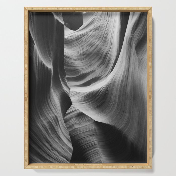 ANTELOPE CANYON XXVIII / Arizona Desert Serving Tray Gallery Image 1