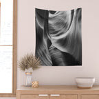 ANTELOPE CANYON XXVIII / Arizona Desert Wall Tapestry Gallery Image 2