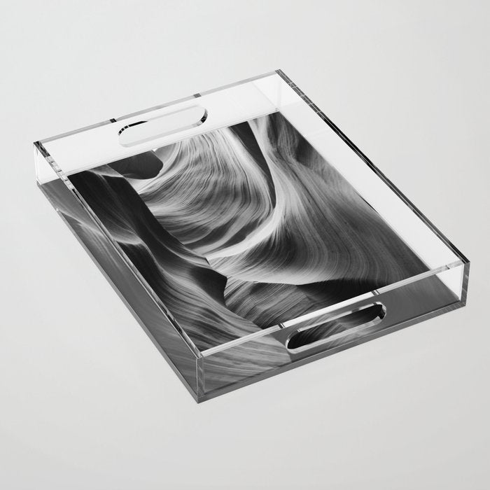 ANTELOPE CANYON XXVIII / Arizona Desert Acrylic Tray Gallery Image 1