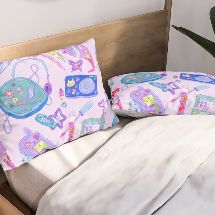 Y2K Vibes Pillow Sham Gallery Image 2