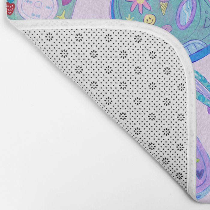 Y2K Vibes Bath Mat Gallery Image 2