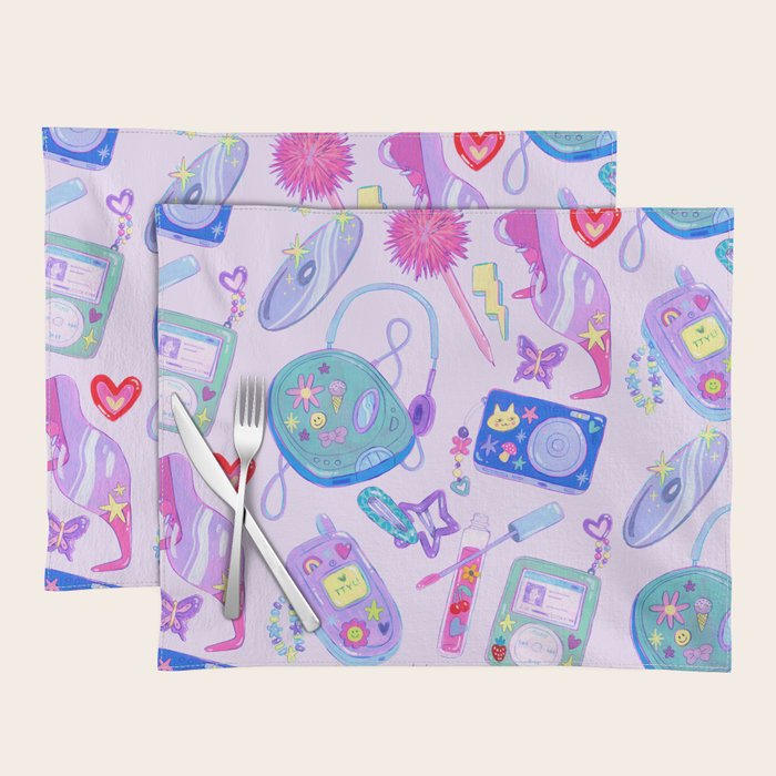 Y2K Vibes Placemat Gallery Image 1