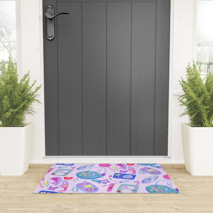 Y2K Vibes Welcome Mat Gallery Image 3