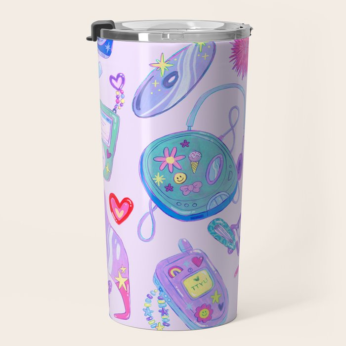 Y2K Vibes Travel Mug Gallery Image 3