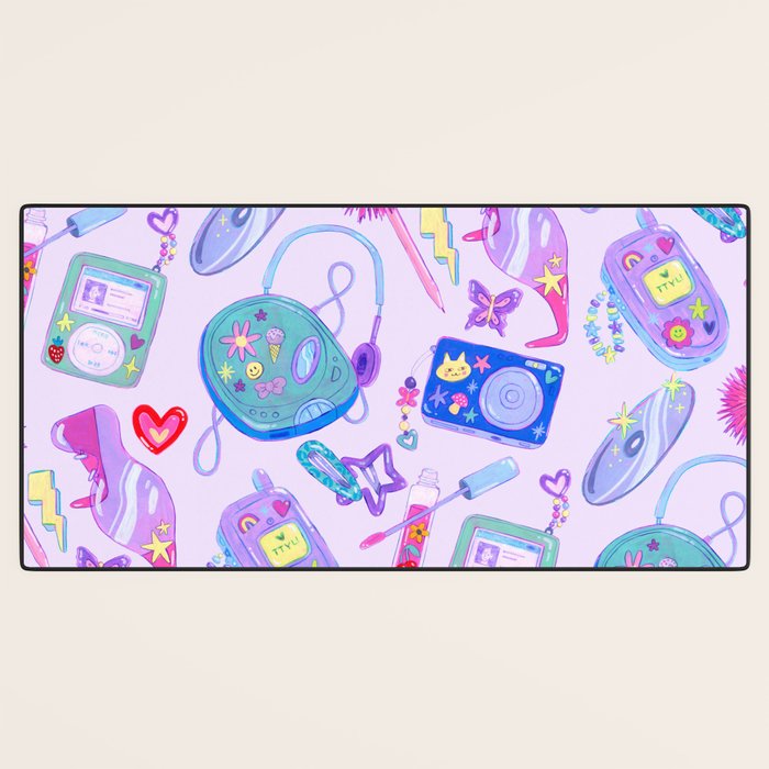 Y2K Vibes Desk Mat Gallery Image 3