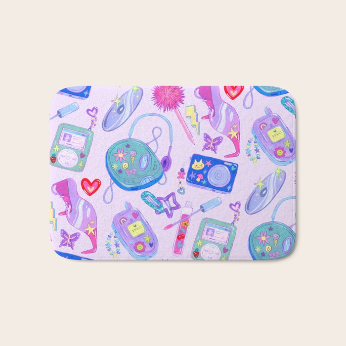 Y2K Vibes Bath Mat Gallery Image 1