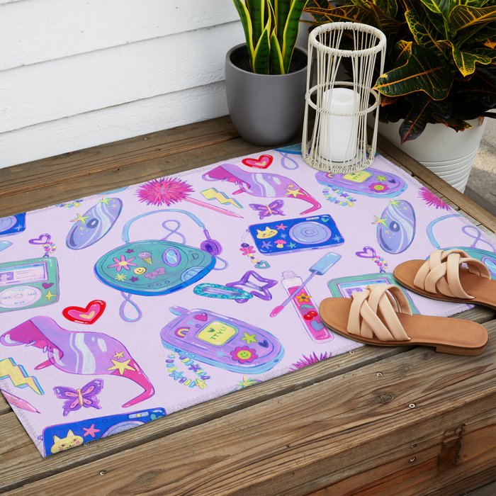 Y2K Vibes Outdoor Rug Gallery Image 2