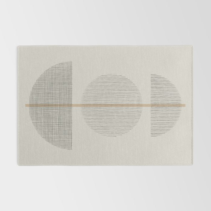 Geometric Composition I Rug Gallery Image 2