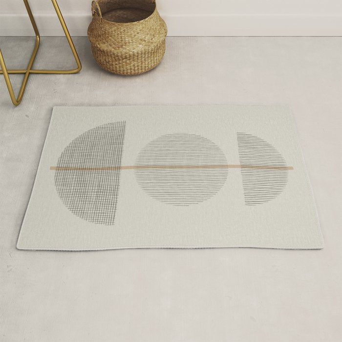 Geometric Composition I Rug Gallery Image 1