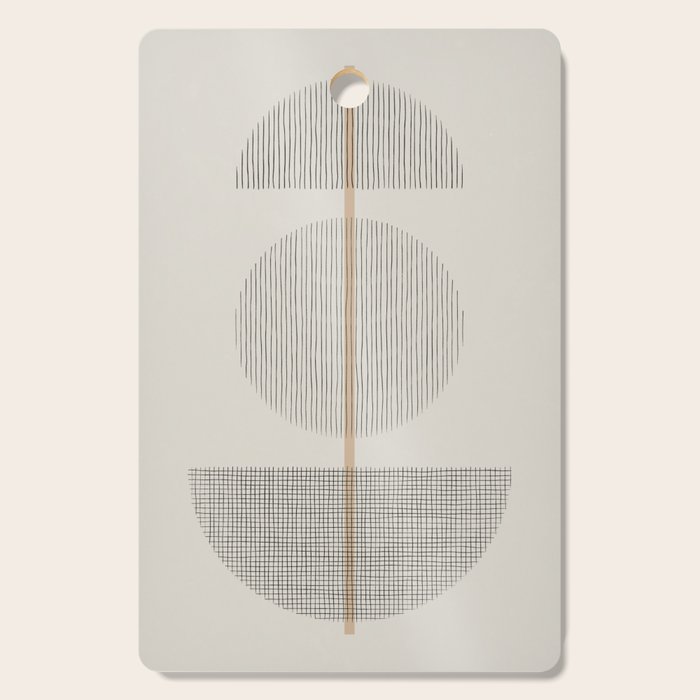 Geometric Composition I Cutting Board Gallery Image 1