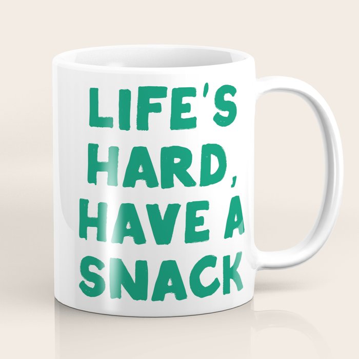 Retro Snack Humor for Food Lovers Coffee Mug Gallery Image 1