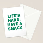 Retro Snack Humor for Food Lovers Stationery Card Gallery Image 2
