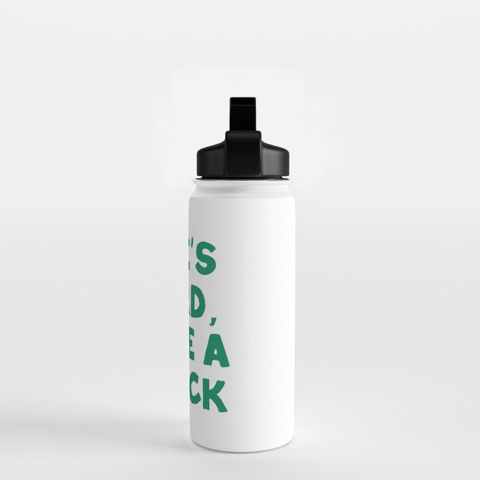 Retro Snack Humor for Food Lovers Water Bottle Gallery Image 2