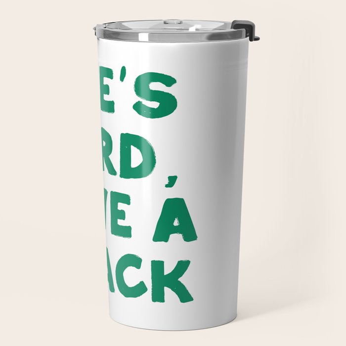 Retro Snack Humor for Food Lovers Travel Mug Gallery Image 2