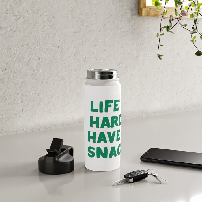 Retro Snack Humor for Food Lovers Water Bottle Gallery Image 4