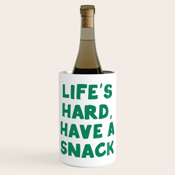 Retro Snack Humor for Food Lovers Wine Chiller Gallery Image 1