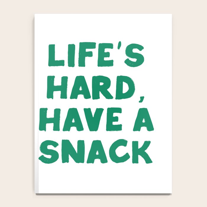 Retro Snack Humor for Food Lovers Notebook Gallery Image 4