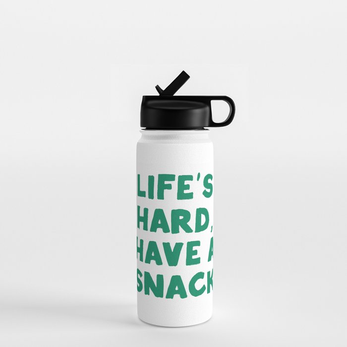 Retro Snack Humor for Food Lovers Water Bottle Gallery Image 1