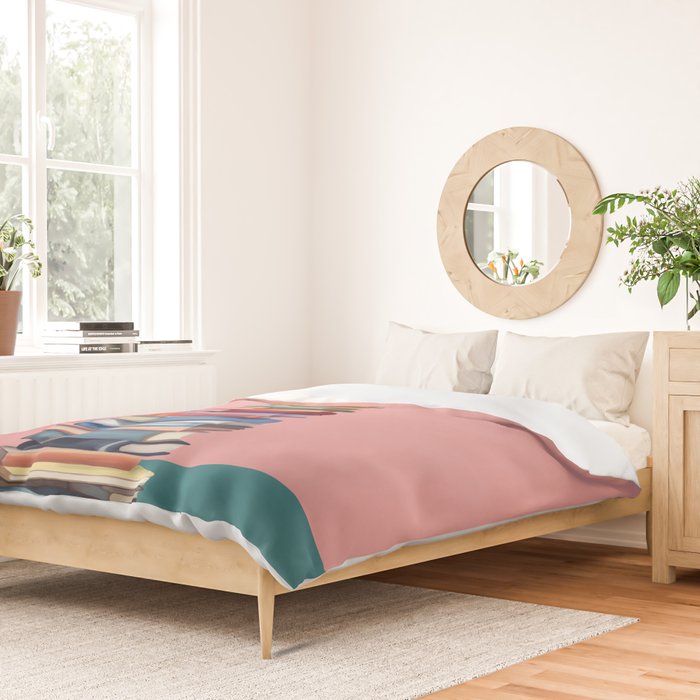 Where the Cat Dreams Duvet Cover Gallery Image 2