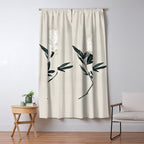 White Rose  Window Curtain Gallery Image 5